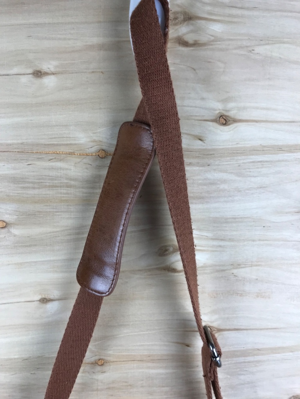 The Sak Brown Leather Boho Crossbody Woven Colorful Bag Purse Hippie - Picture 10 of 15
